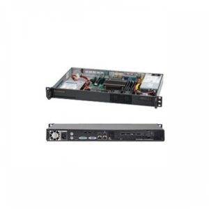 Supermicro 510L-200B SuperChassis Mini 1U 1*3,5" 200w supporto Intel Xeon 3000 Series Nero - immagine 1