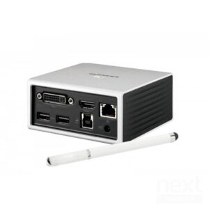 Club3D SenseVision Mini Dock Station USB3.0 4K UHD DVI/HDMI 4*USB3.0 GLAN Grigio - immagine 4