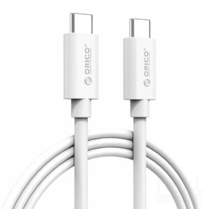 Orico CTC100 Cavo USB Type-C 5A 1m Bianco - immagine 3