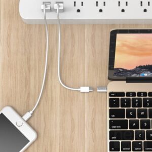 Orico CTM1-PRO Adattatore Micro USB Femmina a USB-C Maschio Silver - immagine 4