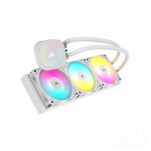 Corsair Nautilus 360 RS White ARGB CPU Liquid Cooler Intel 1851/1700 AMD AM5/AM4 - immagine 3