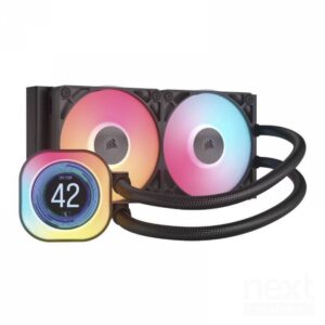 Corsair iCUE Link Titan 240 RX RGB LCD CPU Liquid Cooler Display LCD Intel 1851/1700 AMD AM5/AM4 - immagine 2