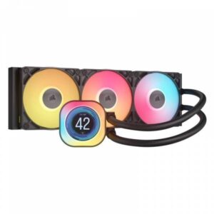 Corsair iCUE Link Titan 360 RX RGB LCD CPU Liquid Cooler Intel 1851/1700 AMD AM5/AM4 - immagine 1