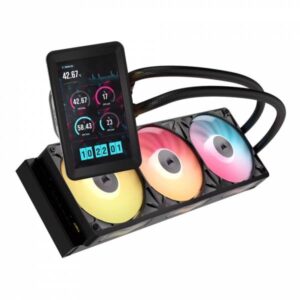 Corsair iCUE LINK TITAN II 360 ULTRA LX LCD CPU Liquid Cooler Display IPS 5" Intel 1851/1700 AMD AM5/AM4 - immagine 1
