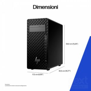 HP Z2 Tower G1i Intel Core Ultra 9 285 32GB Intel Graphics 1TB Windows 11 Pro - immagine 5