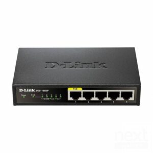 D-Link DGS-1005P/E Switch Unmanaged PoE+ Fast Ethernet 5 Porte - immagine 2