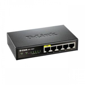 D-Link DGS-1005P/E Switch Unmanaged PoE+ Fast Ethernet 5 Porte - immagine 5