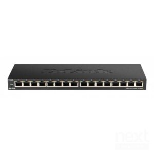 D-Link DGS-1016S Switch Unmanaged Gigabit Ethernet 16 Porte - immagine 3
