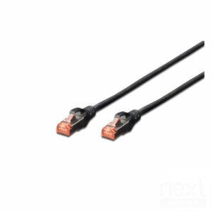 Digitus cavo di rete SFTP CAT.6 Doppia Schermatura Nero 25cm - immagine 2