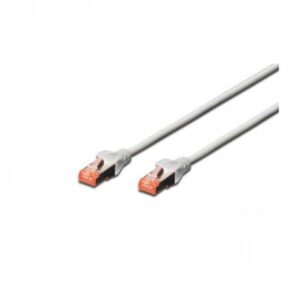 Digitus Cavo di rete SFTP CAT6 Doppia Schematura 1m Grigio - immagine 1