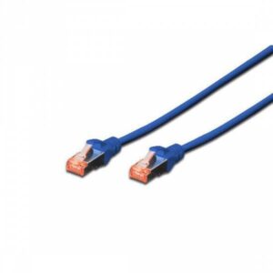 Digitus Cavo di rete SFTP cat 6 Doppia Schermatura mt. 1 Blu - immagine 1