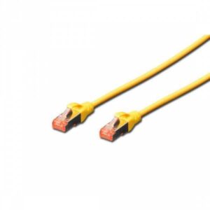 Digitus Cavo di rete SFTP cat 6 Doppia Schermatura mt. 1 Giallo - immagine 1