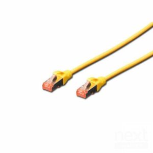 Digitus Cavo Rete Cat6 Doppia schermatura S-FTP 2M Giallo - immagine 2