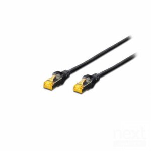 Digitus DK1644A0025BL Cavo Patch RJ45 Cat6A Doppia Schermatura 0.25m Nero - immagine 2