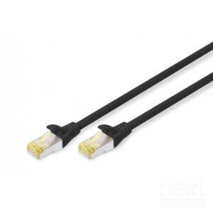 Digitus Cavo Patch CAT 6A S/FTP 1m Nero - immagine 2