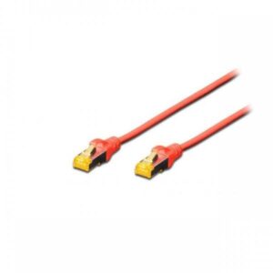 Digitus DK1644A020R Cavo Patch RJ45 Cat6A Doppia Schermatura 2m Rosso - immagine 1