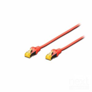 Digitus DK1644A020R Cavo Patch RJ45 Cat6A Doppia Schermatura 2m Rosso - immagine 2
