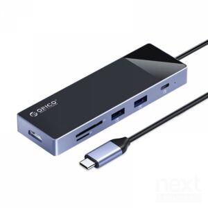 Orico DM-10P Docking Station USB-C to 2*USB3.0/2*USB2.0/USB-C3.0/HDMI/SD/TF/GLAN - immagine 2