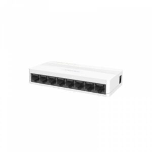 Hikvision DS-3E0108D-E Switch Unmanaged Fast Ethernet 8 Porte - immagine 1
