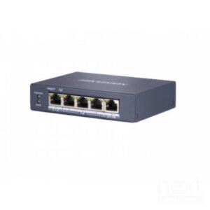 Hikvision DS-3E0505HP-E Switch Unmanaged PoE Gigabit Ethernet 5 Porte - immagine 2