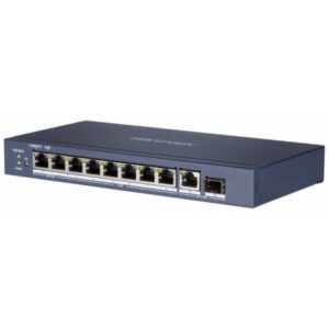Hikvision DS-3E0510HP-E Switch Unmanaged PoE Gigabit Ethernet 10 Porte - immagine 1