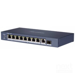 Hikvision DS-3E0510HP-E Switch Unmanaged PoE Gigabit Ethernet 10 Porte - immagine 2