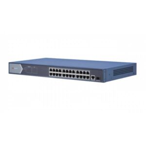 Hikvision DS-3E0526P-E/M Switch Unmanaged PoE Gigabit Ethernet 26 Porte - immagine 2