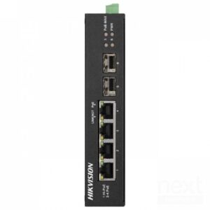 Hikvision DS-3T0506HP-E/HS Switch Unmanaged PoE Gigabit Ethernet 6 Porte - immagine 1