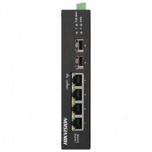 Hikvision DS-3T0506HP-E/HS Switch Unmanaged PoE Gigabit Ethernet 6 Porte - immagine 2