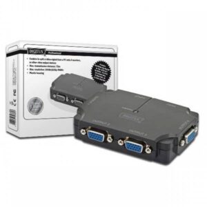 Digitus DS421201 KVM splitter 4 VGA - immagine 1