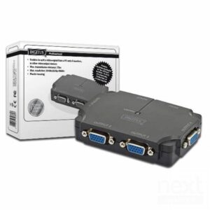 Digitus DS421201 KVM splitter 4 VGA - immagine 2