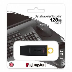 Kingston DataTraveler Exodia Chiavetta 128GB USB-A 3.2 Gen 1 - immagine 3