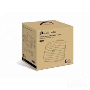 TP-Link Omada EAP245 Access Point Wireless AC 1750Mbps Dual-Band PoE Bianco 5-Pack - immagine 5