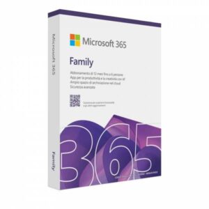 Microsoft Office 365 Family Abbonamento 6 Utenti 1 Anno Italiano BOX - immagine 1