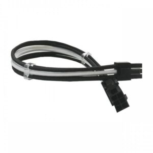 Barrow Extension Cable GPU 6pin CPU 30cm Nero/Bianco - immagine 1
