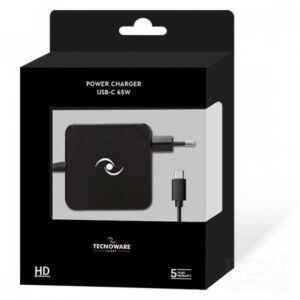 Tecnoware FAU17563 Alimentatore per Notebook Universale 65W 5V/3A 9V/3A 12V/3A 15V/3A 20V/3.25A USB-C - immagine 5