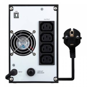 Tecnoware EVO DSP PLUS 800 UPS On Line 800VA/720W 4*IEC - immagine 4