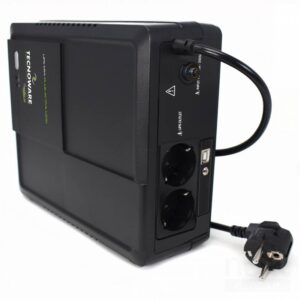 Tecnoware Era Plus Active 1200 UPS Line Interactive 1200VA/840W 2*Schuko - immagine 4