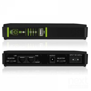 Tecnoware Era Plus UPS DC 9VDC/12VDC - POE 24VDC/48VDC - USB 5VDC - immagine 4