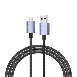 Orico GQA15 Cavo USB Type-A/Type-C 5A 1m Nero/Grigio - immagine 1