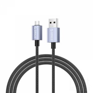 Orico GQA15 Cavo USB Type-A/Type-C 5A 1m Nero/Grigio - immagine 2