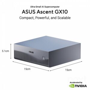 ASUS Ascent GX10 NVIDIA GB10 128GB NVIDIA Blackwell GPU 1TB NVIDIA DGX OS - immagine 6