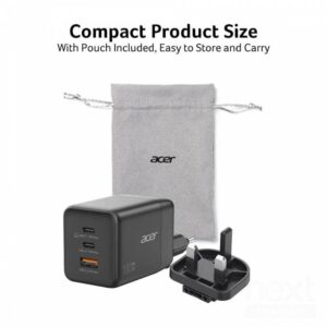 Acer 100W GAN Charger Alimentatore Notebook 100W 1*USB/2*USB-C - immagine 3
