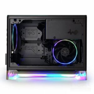 In Win A1 Plus ARGB Cube Case Vetro Temperato Mini ITX 650W Nero - immagine 4