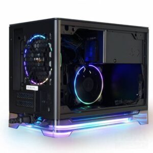 In Win A1 Plus ARGB Cube Case Vetro Temperato Mini ITX 650W Nero - immagine 5