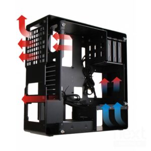 In Win IW-CF01 904 Plus Case Midi Tower Vetro Temperato No-Power ATX/mATX - immagine 4