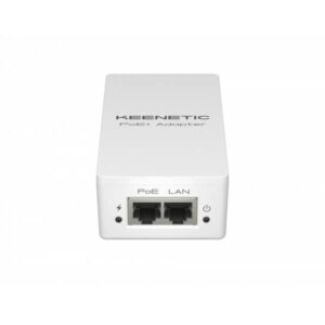 Keenetic KN-4510 Adattatore Gigabit PoE+ con Alimentatore 30W White - immagine 1