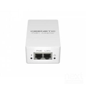 Keenetic KN-4510 Adattatore Gigabit PoE+ con Alimentatore 30W White - immagine 2