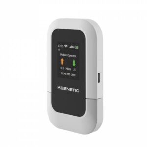 Keenetic Roamer Mobile Router 4G Grey-White - immagine 1