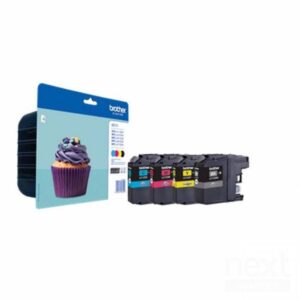 Brother LC123VALBP Confezione 4 cartucce inkjet originali 600 pagine nero/giallo/ciano/magenta - immagine 3